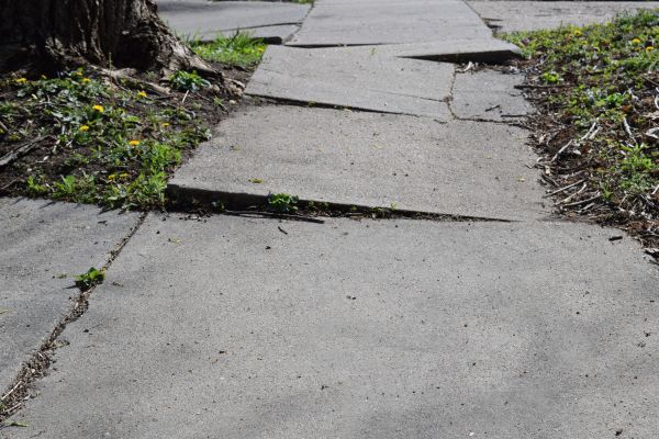 Sidewalk Raising in Hilliard